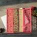 Elegant Red Laser Cut Out Wedding Invitations Design